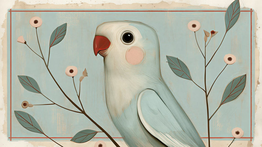 Powder Blue Parrot artwork