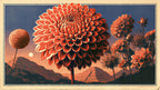 Giant Dahlia at Dusk artwork