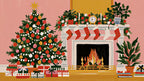 Pink Wall Fireside artwork