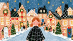 Gingerbread Village Night artwork