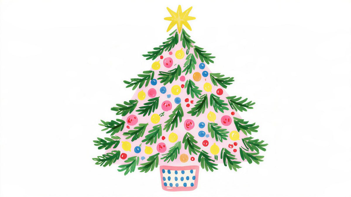 Potted Ornament Tree artwork