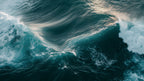 Aerial Stormy Sea artwork