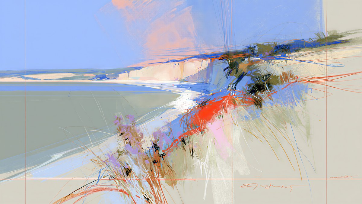Sketchy Chalk Cliffs artwork