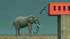 Elephant Parkour Leap artwork