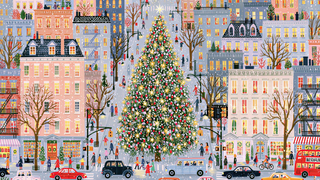 Giant Tree City Street artwork
