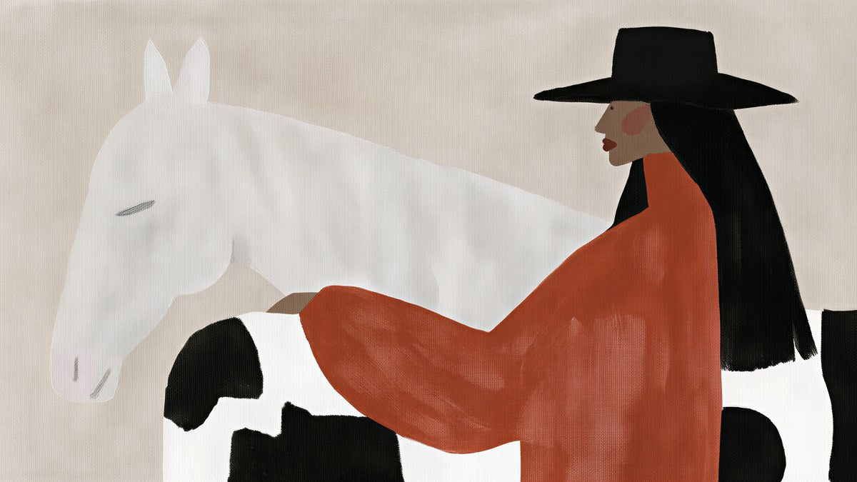 Cow Print Cowgirl artwork