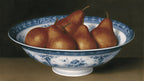 Pears in Porcelain Bowl artwork