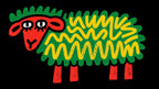 Zigzag Wool Sheep artwork