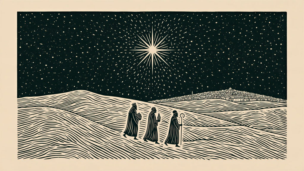 Wise Men Under Star artwork