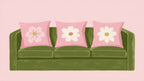 Flower Pillow Sofa artwork