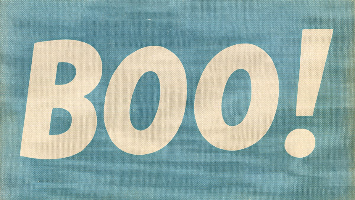 Dusty Blue Boo artwork