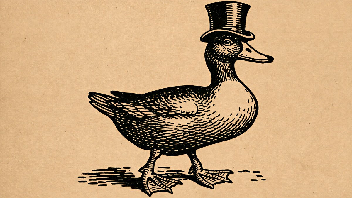Top Hat Duck artwork