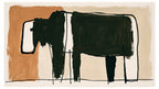 Black Belted Cow artwork