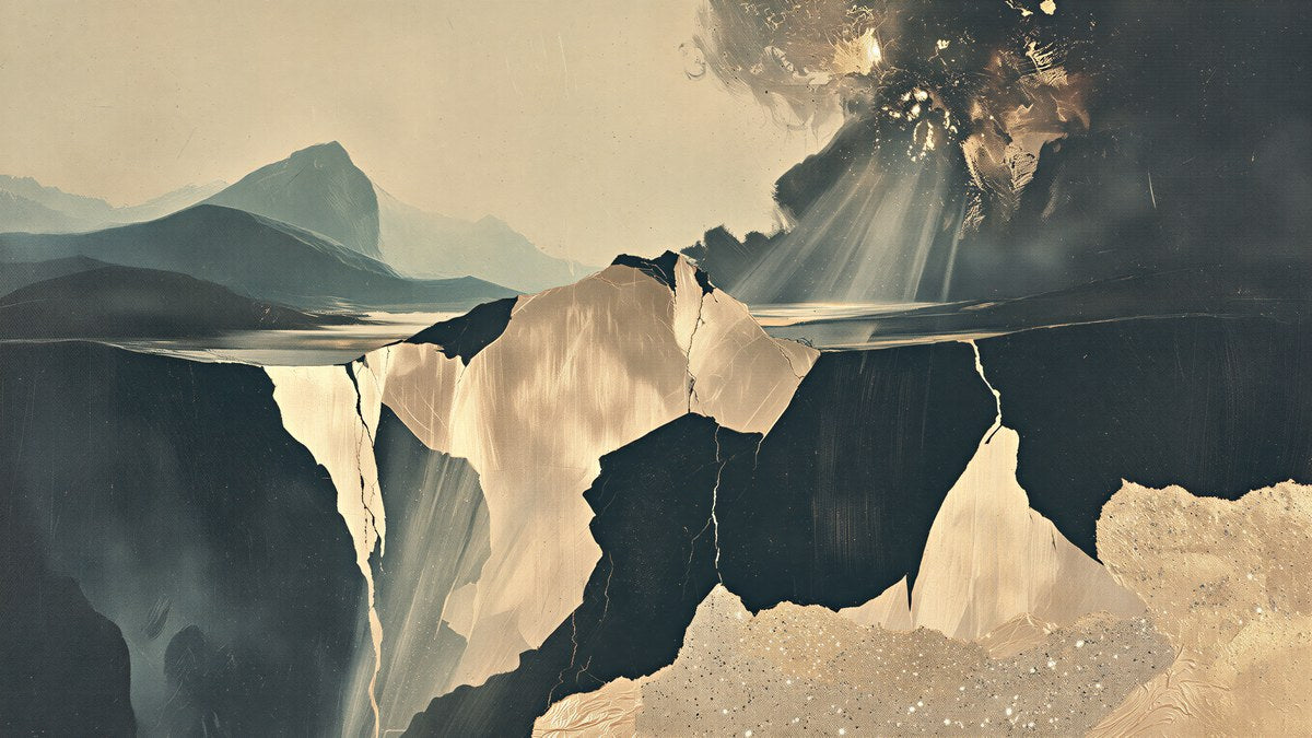 Cliffs and Light Rays artwork