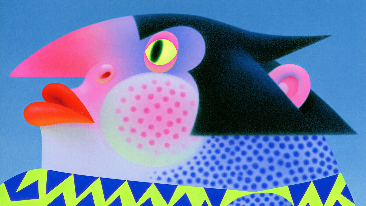 Pop Art Penguin artwork