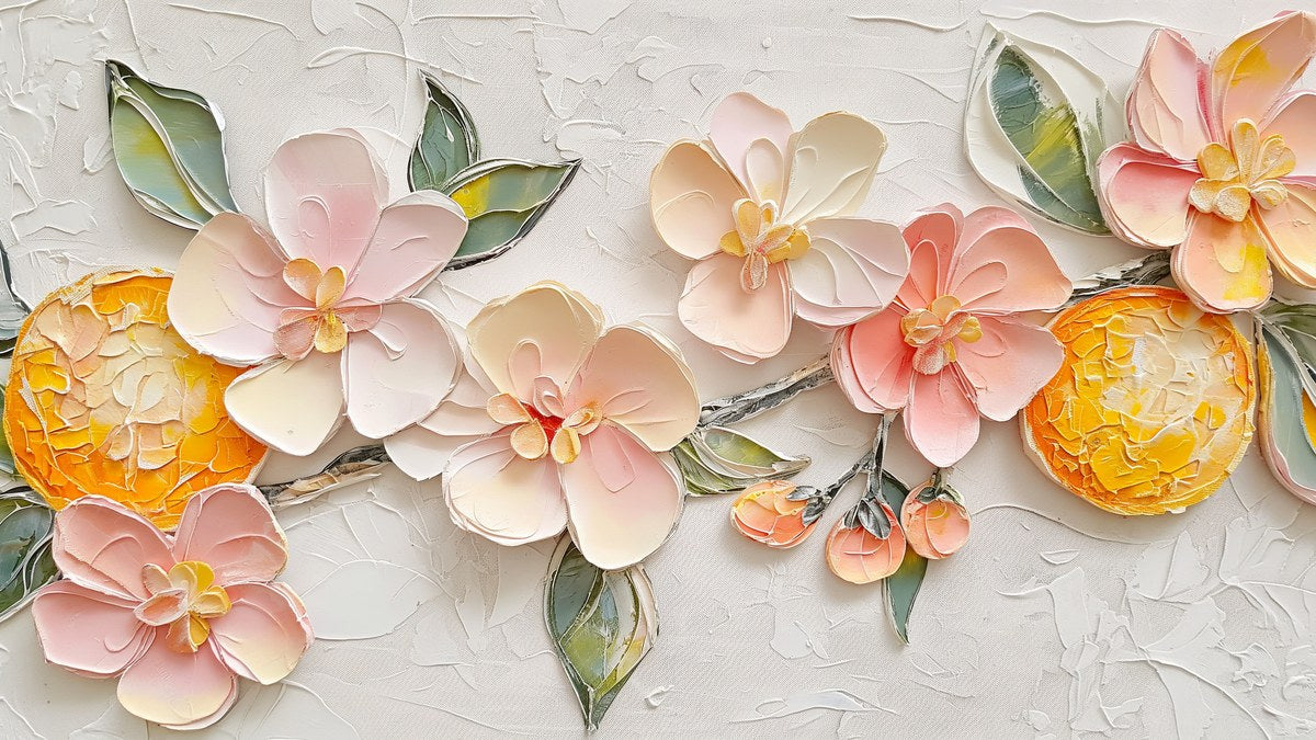 Blossoms and Oranges artwork