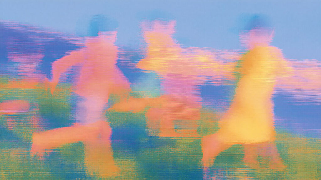 Blurred Meadow Runners artwork