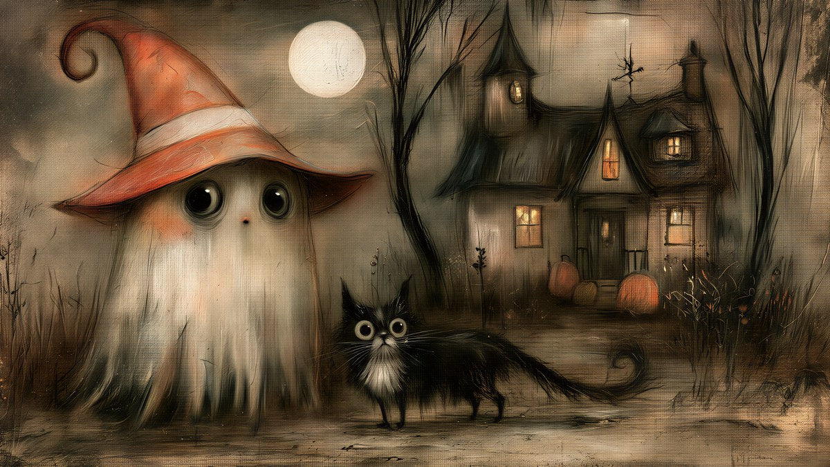 Haunted House Friends artwork