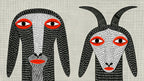 Dotted Folk Goats artwork