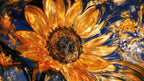 Liquid Gold Sunflower artwork
