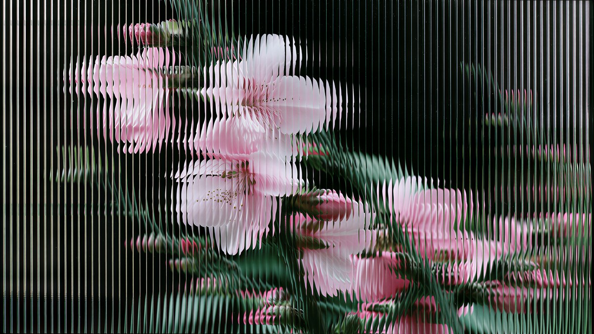 Fluted Glass Blossoms artwork