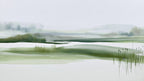 Misty Wetland Reeds artwork