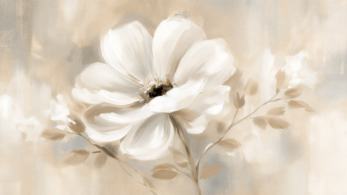 Soft White Bloom artwork