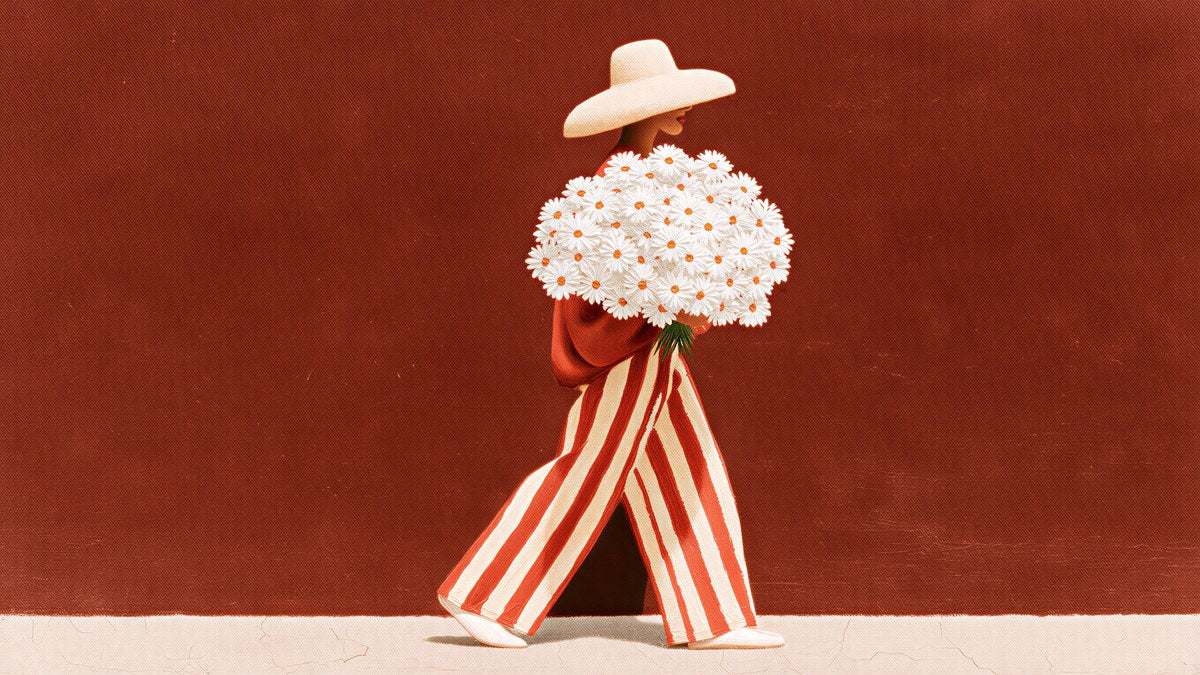 Daisy Bouquet Stroll artwork