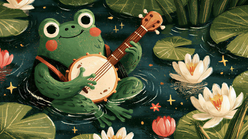 Banjo Pond Frog artwork