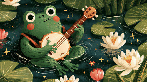 Banjo Pond Frog artwork