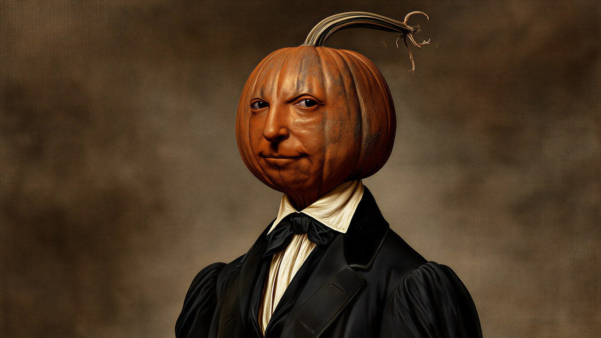 Pumpkin Head Gentleman artwork