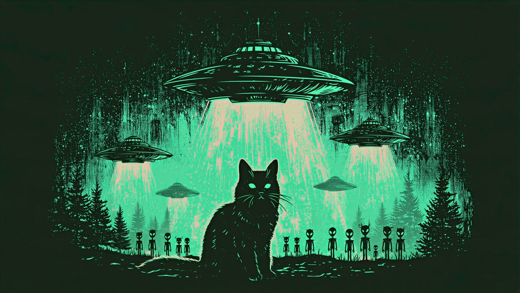 Black Cat Alien Boss artwork