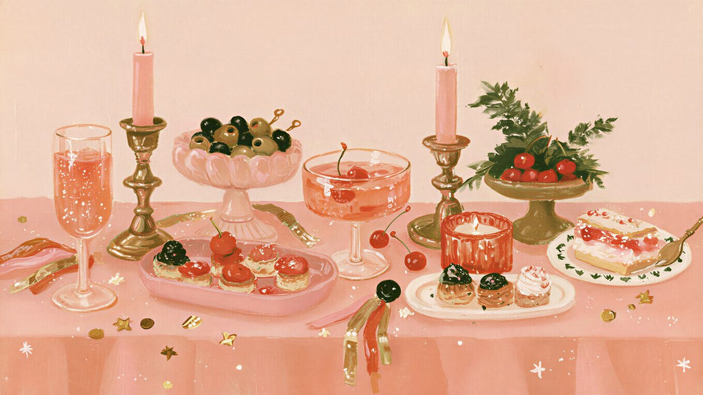 Pink Party Table artwork