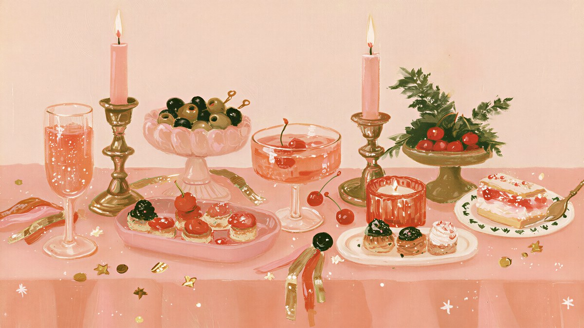 Pink Party Table artwork