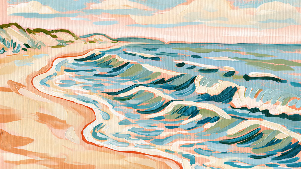 Dune Shoreline Waves artwork