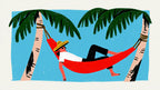 Hammock Under Palms artwork
