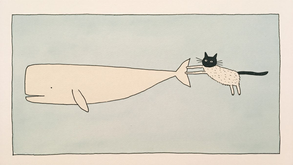 Cat and the Whale artwork