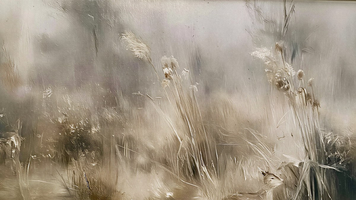 Misty Meadow Grasses artwork