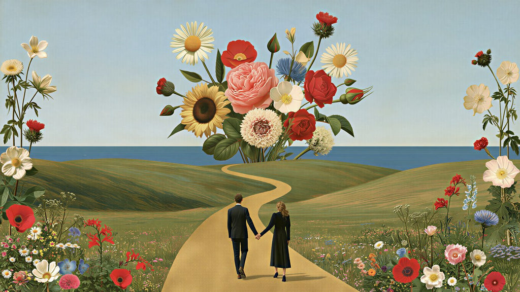 Bouquet Over the Sea artwork