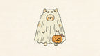Ghost Sheet Cat artwork