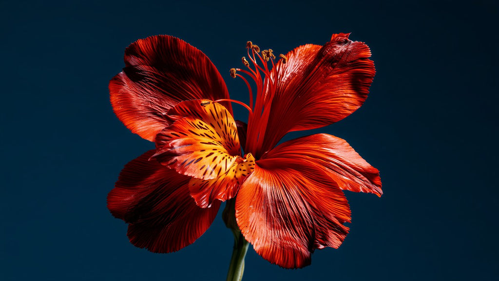 Fiery Red Lily artwork