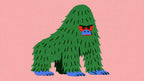 Grumpy Green Gorilla artwork
