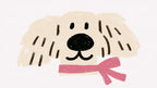 Pink Scarf Puppy artwork