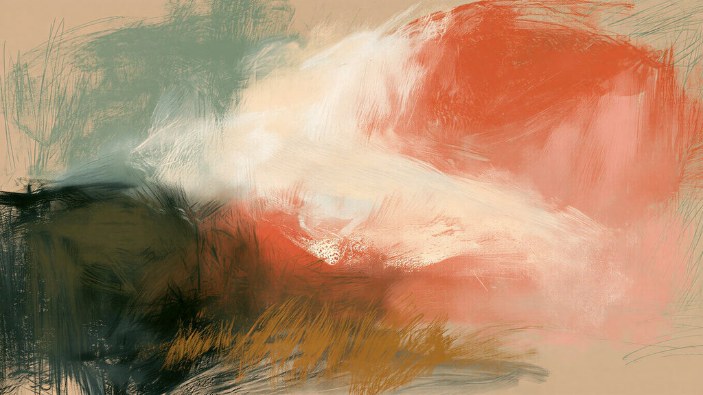 Terracotta Pastel Hills artwork