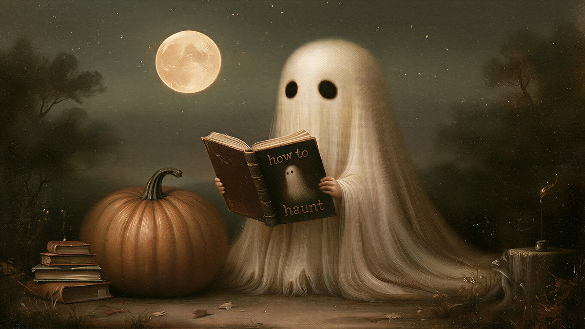 Bookish Moonlit Ghost artwork