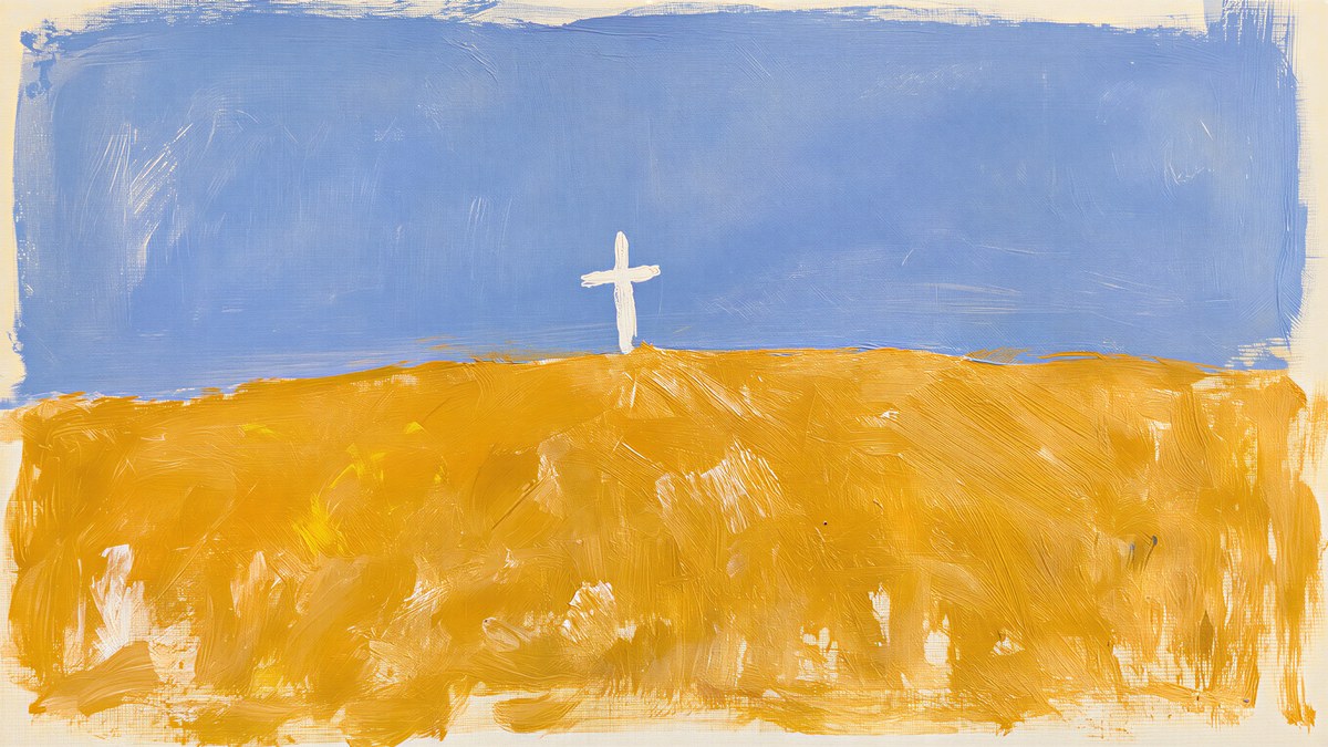 Cross on Golden Field artwork