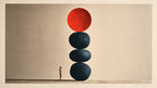 Red Sun Stone Stack artwork