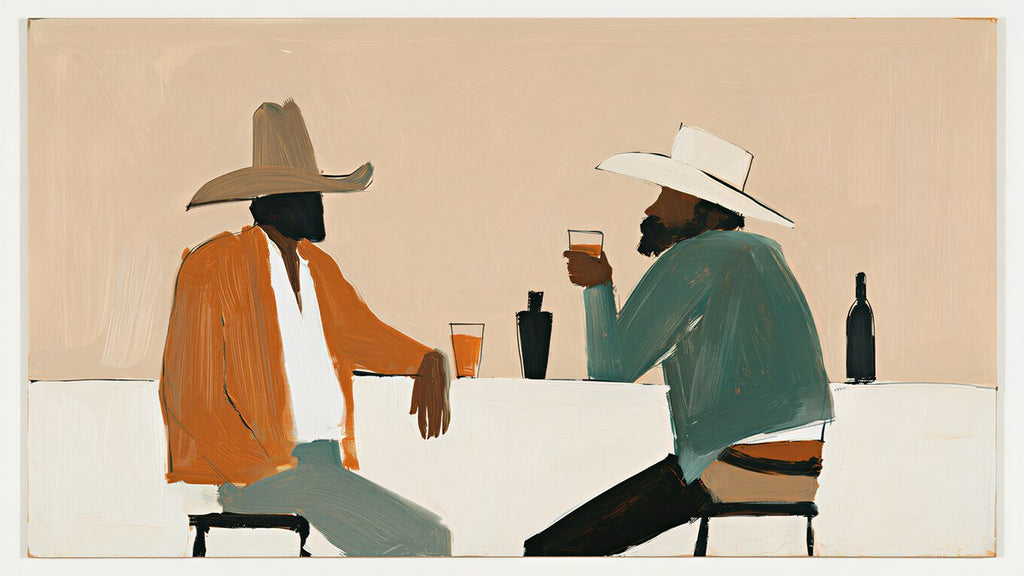 Cowboys at the Bar artwork