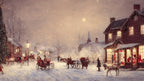 Pink Moon Sleigh Town artwork