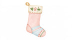 Paw Print Stocking artwork